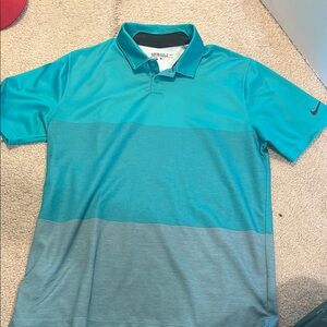 Nike Blue Polo Shirt Short Sleeve